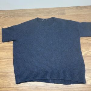 Luisa Cerano Women’s Premium Blue Short Sleeve Shirt Size - Small US 6 Small